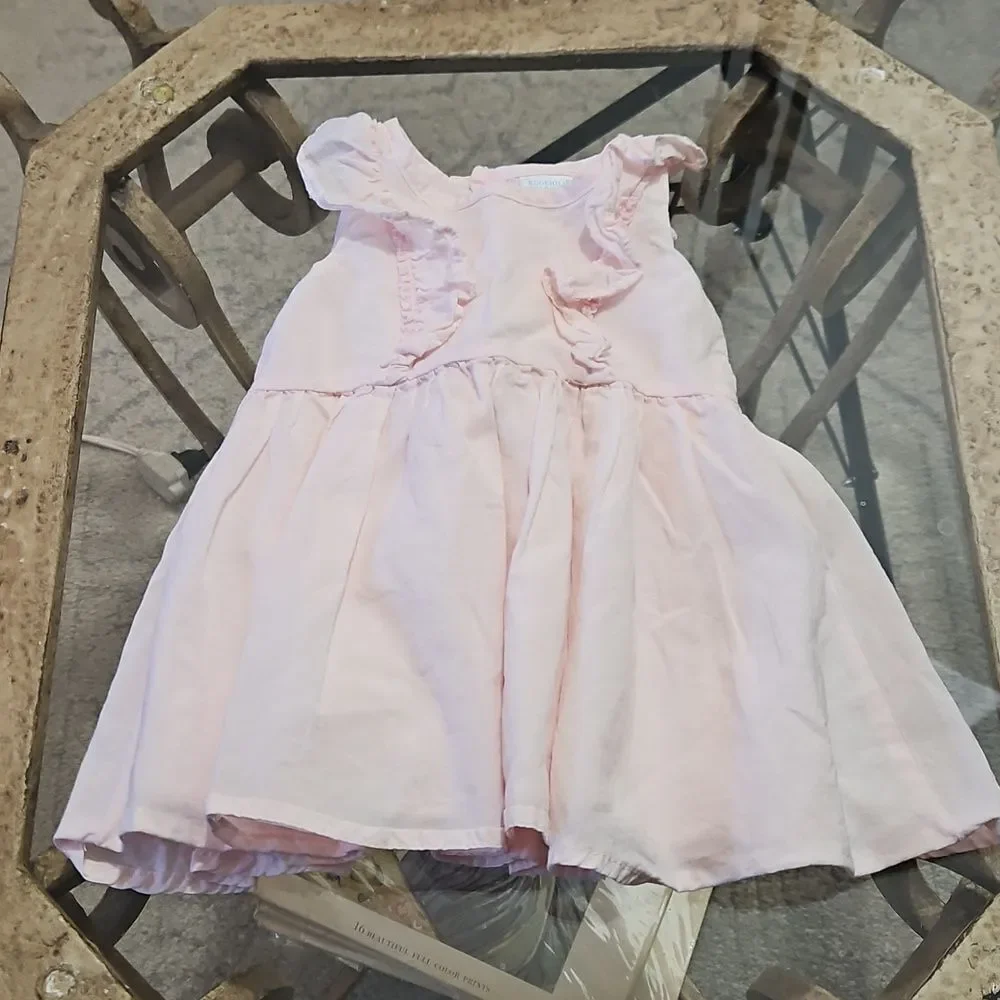 Edgehill Pink Ruffle Girls Dress Size 3 Months
